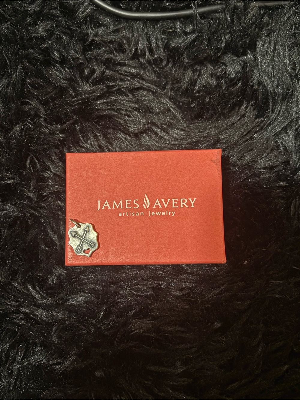 James Avery Red Artisan Charm